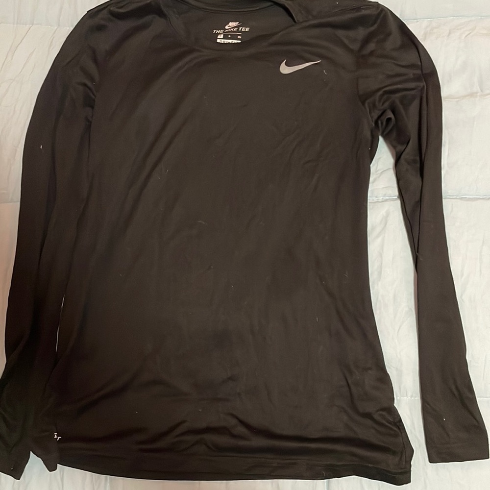 Women’s Black Nike Dri-Fit Long sleeve, Size S
